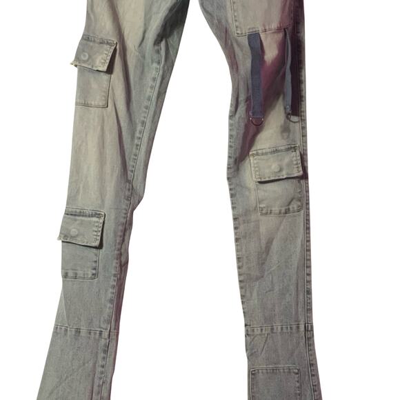 Si Tu Veux Superstack Mens Jeans Size 34